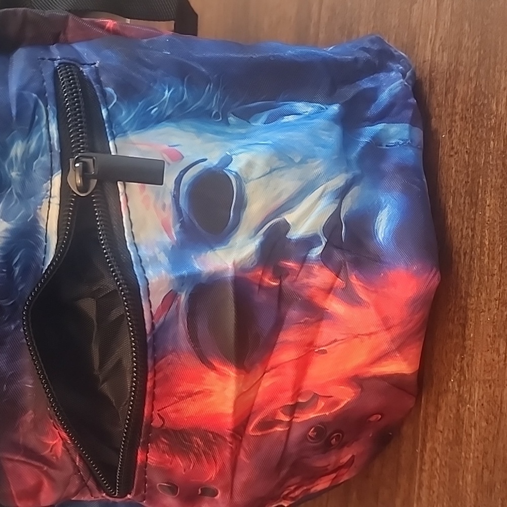 FIRM PRICE Micheal Myers Colorful Tie-Dye Fabric Duffle Bag For Everyday Use